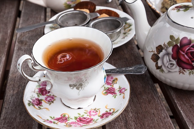 Infusión de té rojo