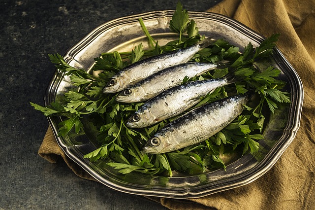 Sardinas ricas en grasas saludables