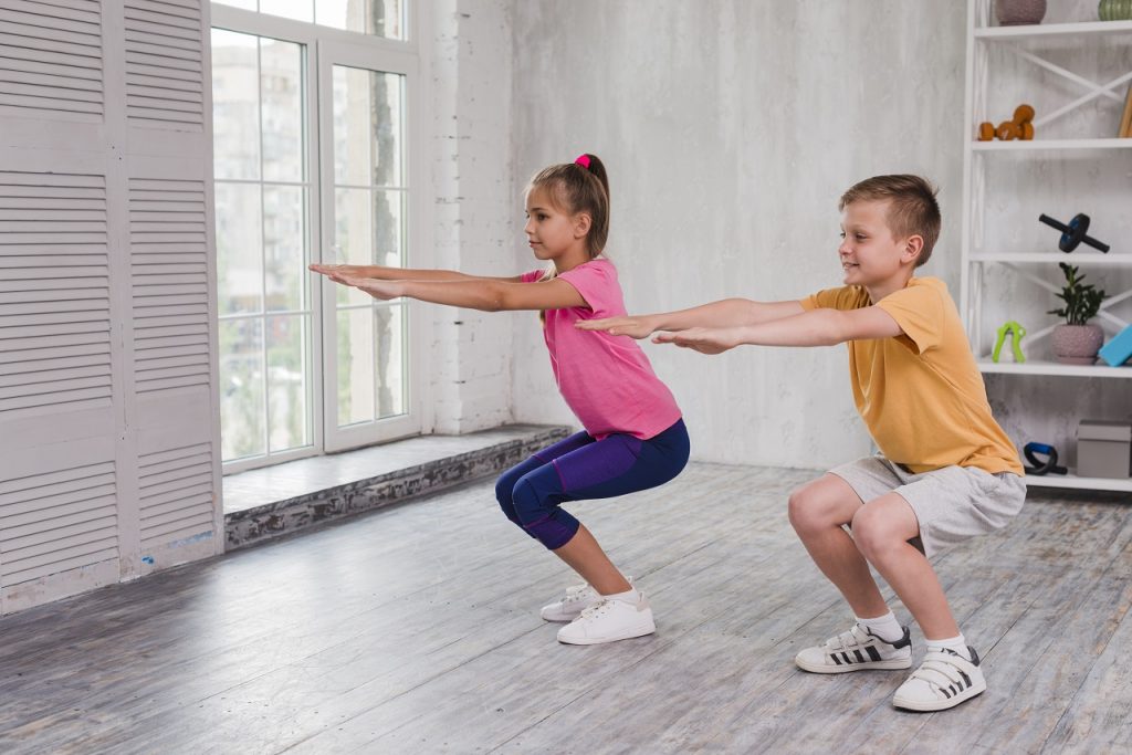 Las mejores rutinas de ejercicios con niños - Entrenar con niños