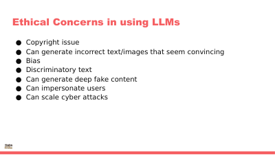 LLM ETHICAL ISSUES