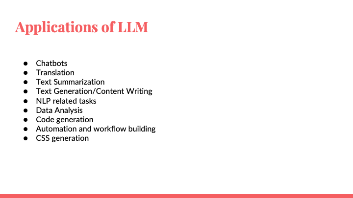 Slide 3 for LLM