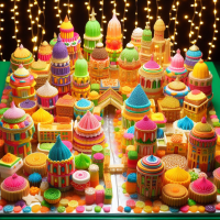 DIWALI SWEETS CARD