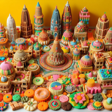 DIWALI VISTUAL CITY OF SWEETS