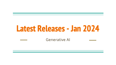 Latest update of generative AI slides