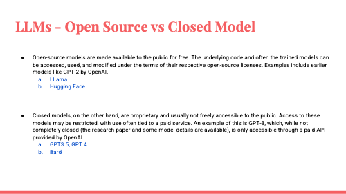 Slide 8 for generative AI 101
