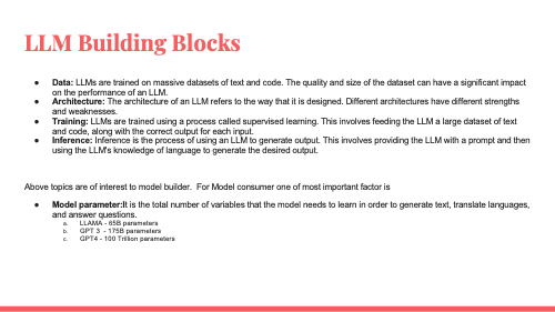 Slide 9 for generative AI 101