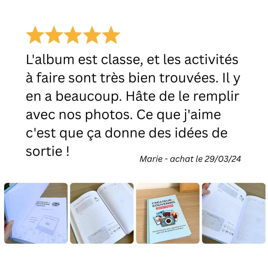 Créateur de souvenirs spécial couples - 5