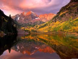 maroon bells, maroon bells at sunrise, Colorado