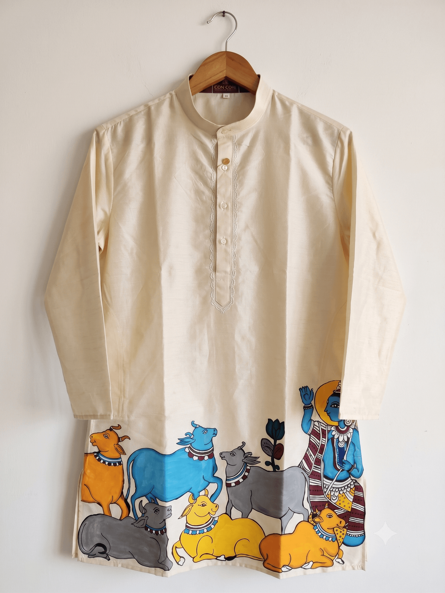 Pichwai Handpainted Kurta