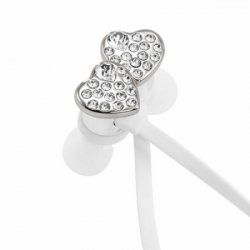 Fone de ouvido HEART Swarovski