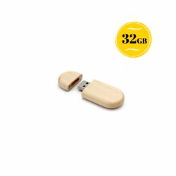 Pen drive ecológico oval 32gb