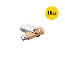 Pen drive ecológico giratório 16gb