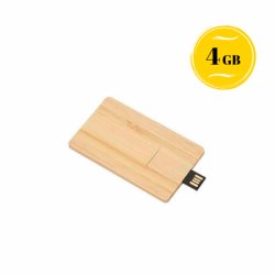 Pen drive cartão ecológico 4gb