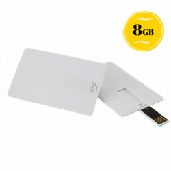 Pen drive cartão white 8gb