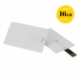 Pen drive cartão white 16gb