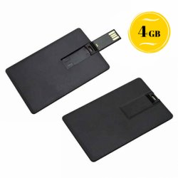 Pen drive cartão black 4gb