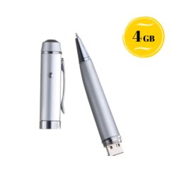 Caneta Pen Drive 4gb com Laser Point