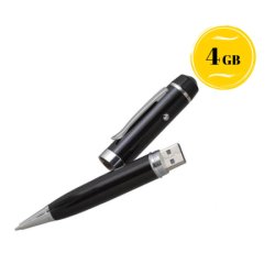 Caneta Pen Drive 4gb com Laser Point