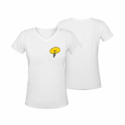 B.W Camiseta V Baby Look