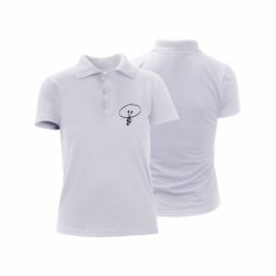 B.W Polo Piquet Baby Look Slim