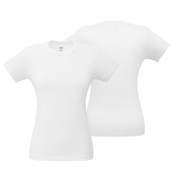 Camiseta Feminina Goiaba Branca