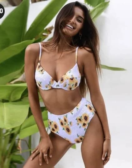 дамски бански от две части комплекти