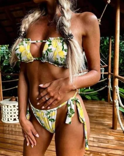 цял дамски бански евтин