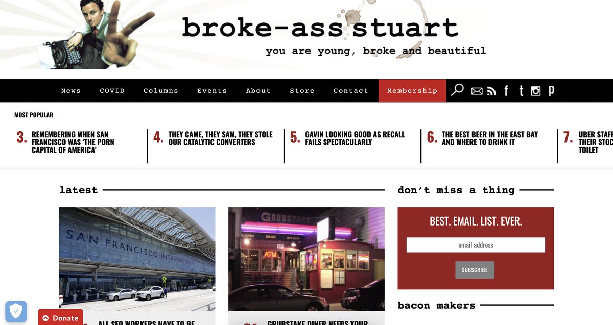 Broke-ass Stuart's website