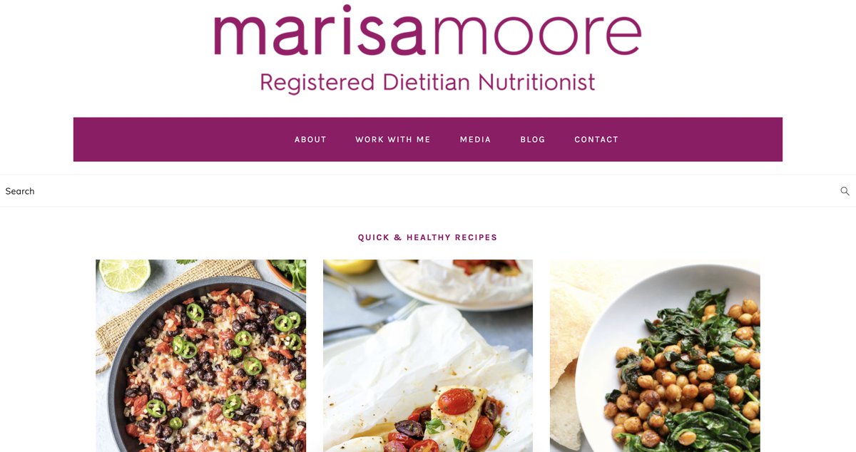 Marisa Moore's website