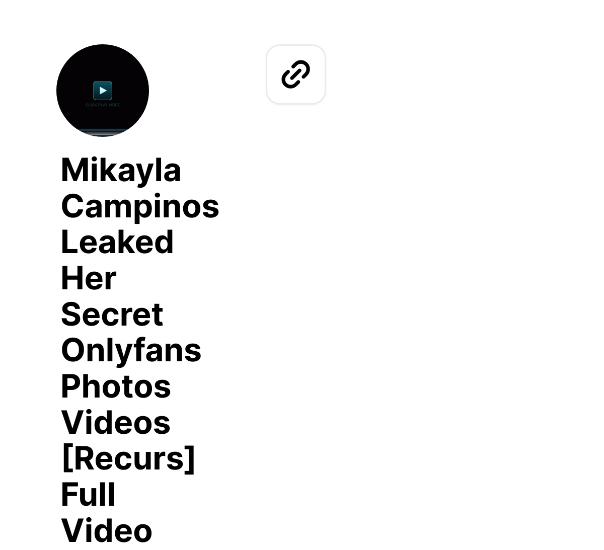 Mikayla Campinos Leaked Her Secret Onlyfans Photos Videos Recurs  