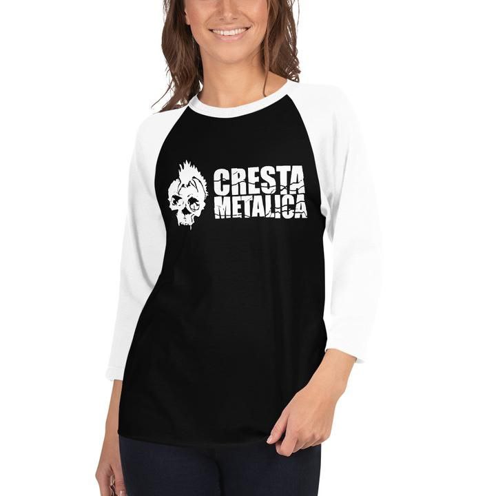 Cresta Metalica 34 sleeve raglan shirt - Cresta Store - Deskarriados