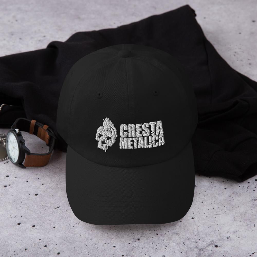 Cresta Metalica Baseball Black Hat - Cresta Store - Deskarriados