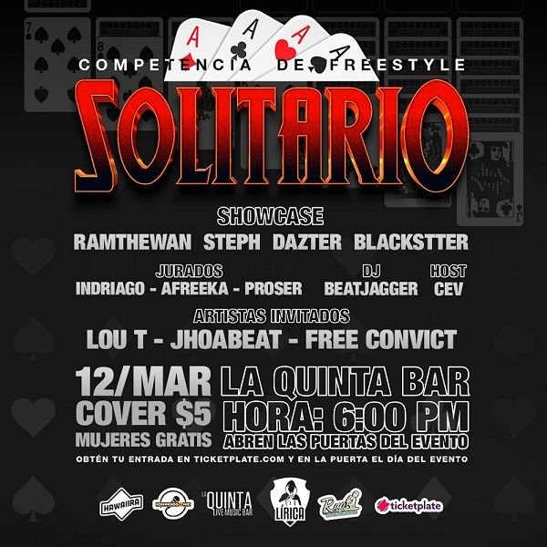 Solitario": Segunda exhibición de freestyle en La - Cresta Metalica