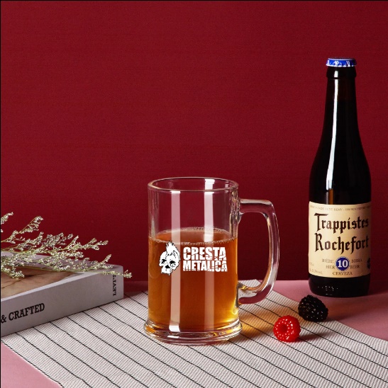 Cresta Metalica Beer Glass - Cresta Store - Deskarriados