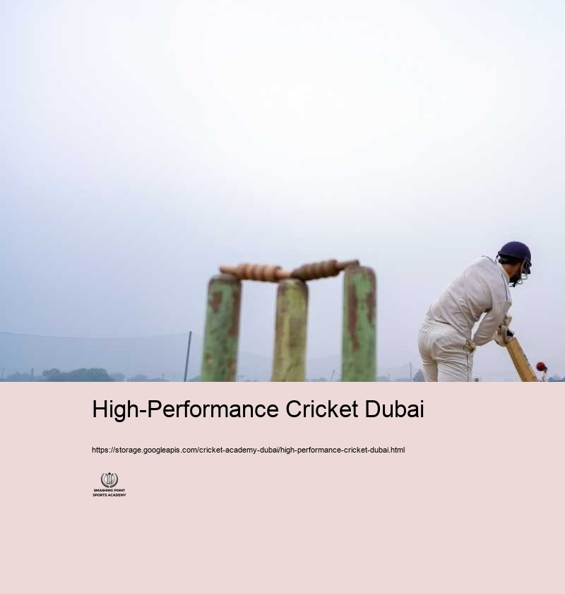 Why Pick Cricket Academy Dubai for Your Cricket Training