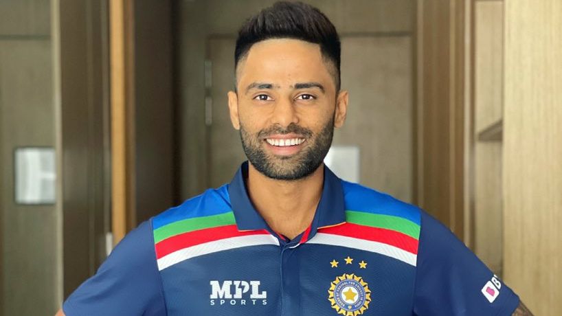 Suryakumar Yadav dons Indian jersey