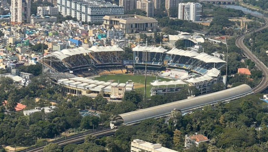 Fleeting view of interesting Test match: PM Modi shares picturesque view of Chepauk