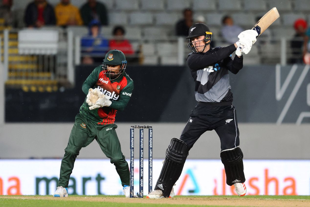 NZ vs BAN | 3rd T20I: Finn Allen punishes Bangladesh bowlers with maiden 18-ball fifty