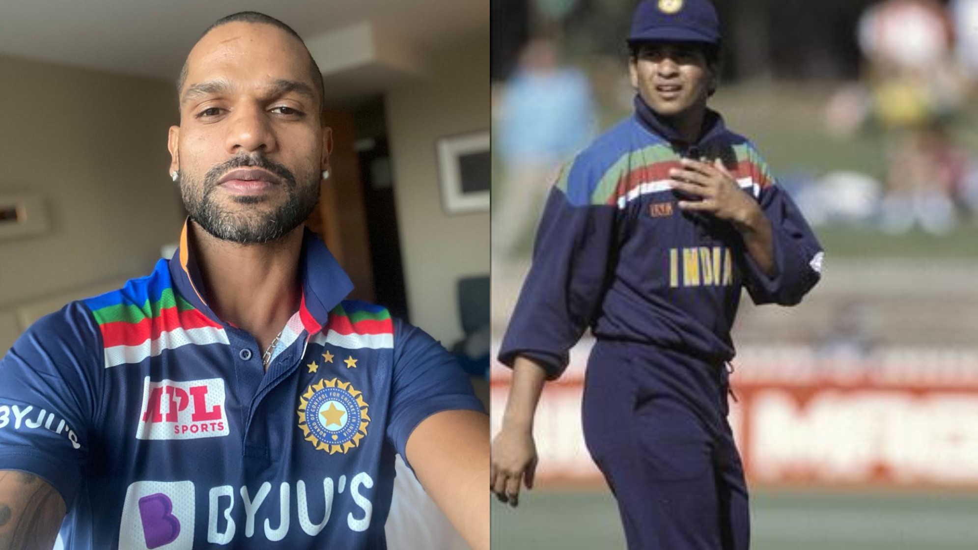 Aus vs Ind: Shikhar Dhawan unveils team India's new but retro jersey