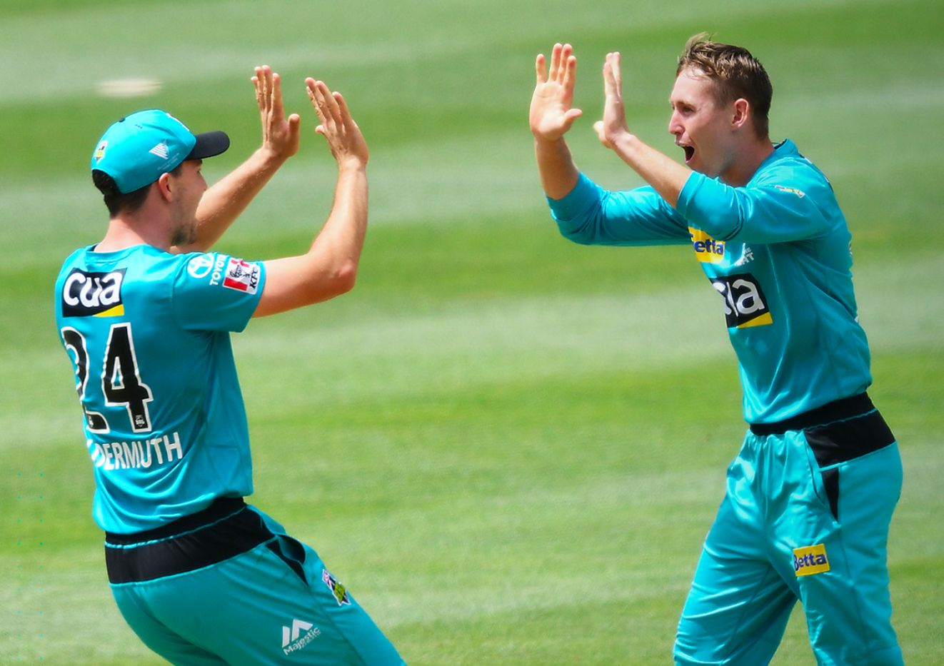 All-round Marnus Labuschagne takes Brisbane home against the Scorchers