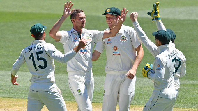 Hazlewood, Cummins pummel India into submission 