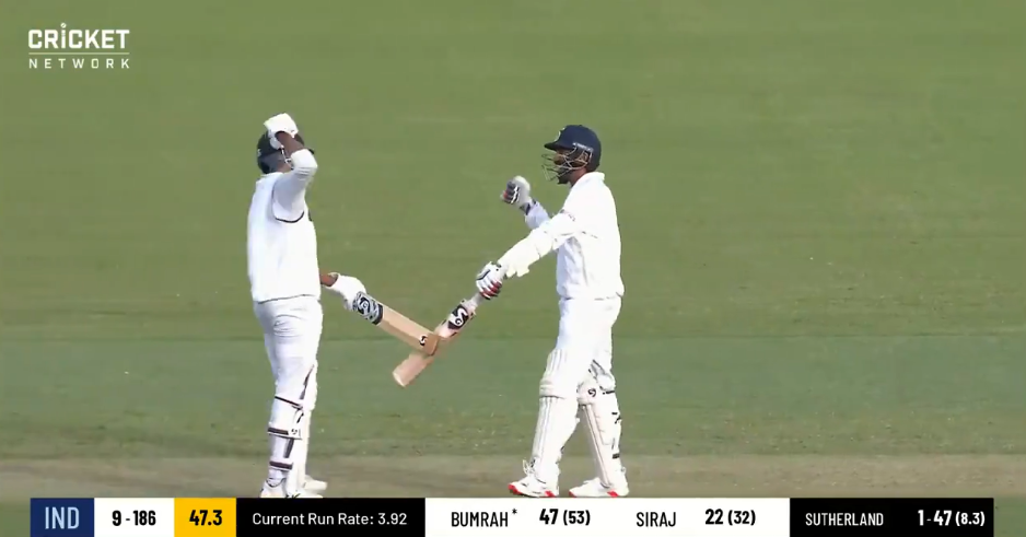 Jasprit Bumrah stars with the bat against Australia A on 20-wicket day