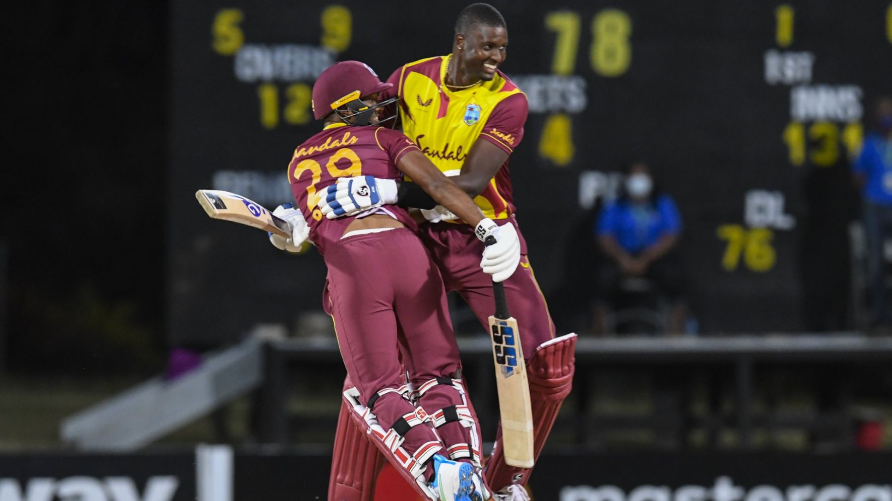 Fabien Allen stars as Windies win low scoring thriller against Sri Lanka to win T20I series