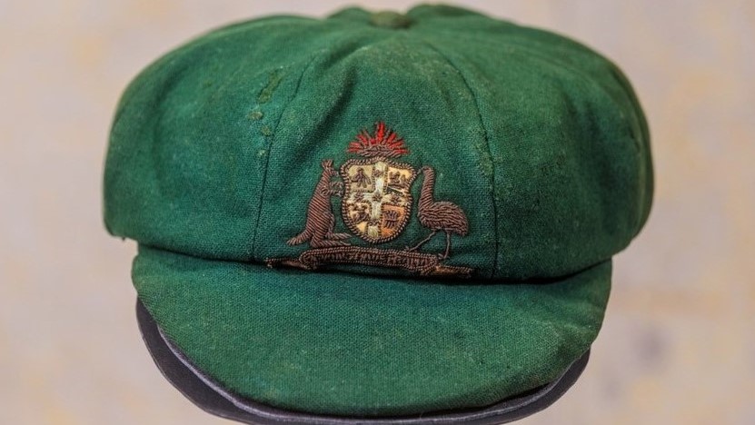 Don Bradman's 1928 Baggy Green auctioned for AU$ 450,000