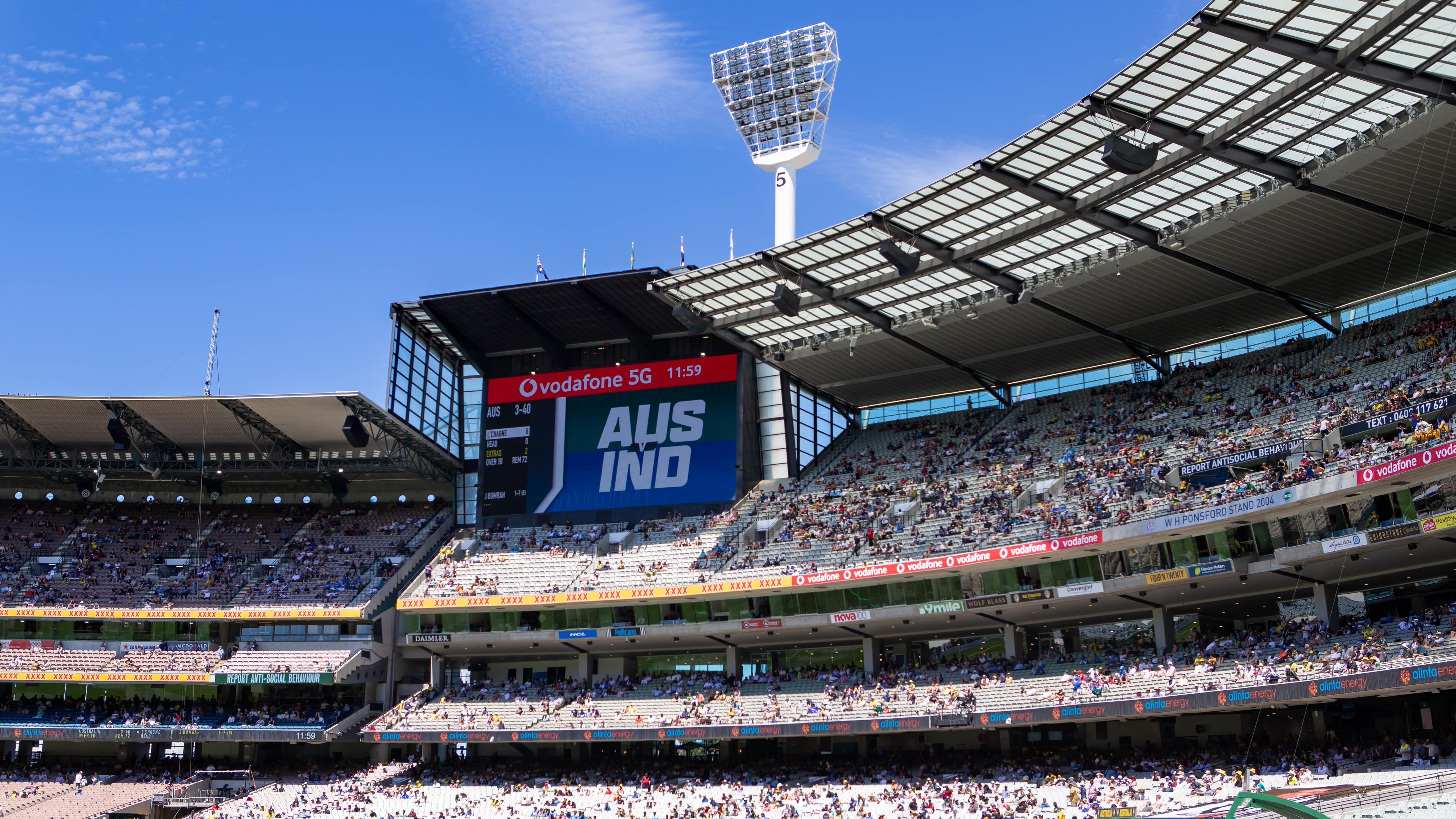 Spectator at Boxing Day Test tests positive for COVID-19