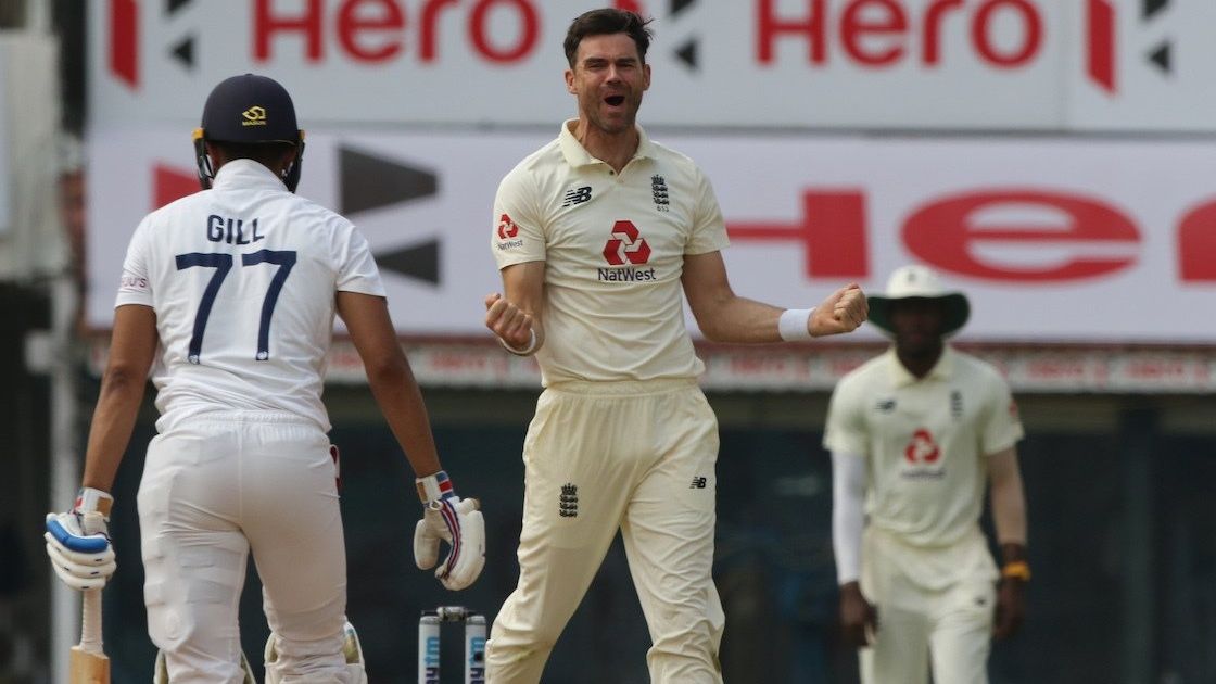 Anderson's mastery, Leach's discipline help England breach India's fortress in Chennai