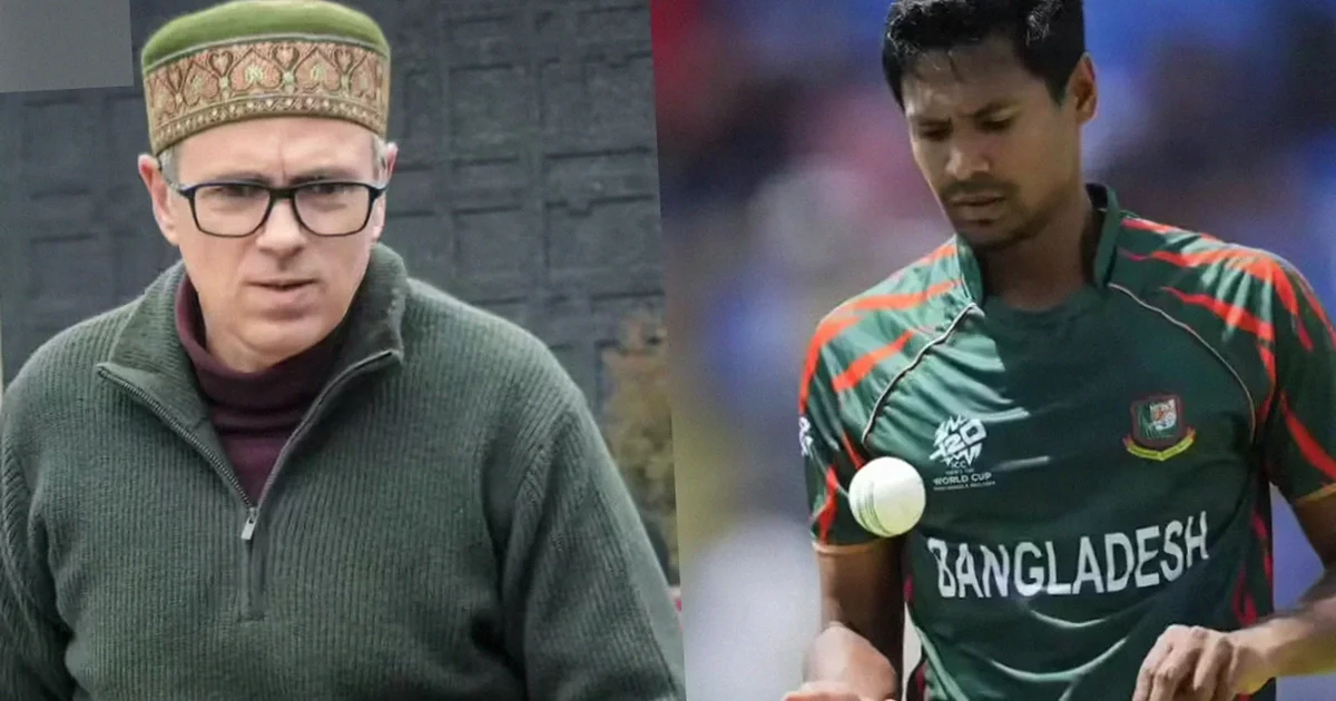 Omar Abdullah Blasts Mustafizur Rahman’s IPL Exit — And Cricket’s Power Game Just Got Loud!