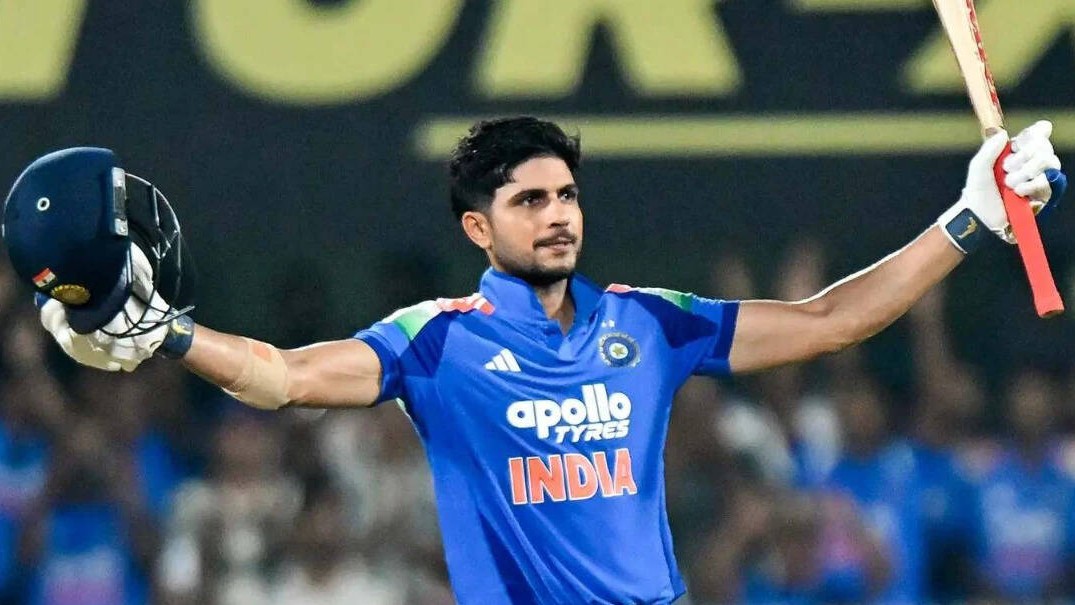 Gill scripts history, becomes first captain to score double centuries in Test and ODIs
