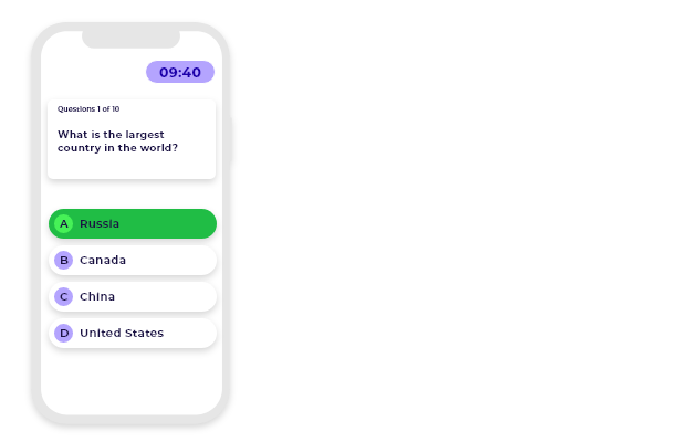 Crio Projects - QuizUp - A Quiz Application  | Project-Based  Learning Platform for Developers