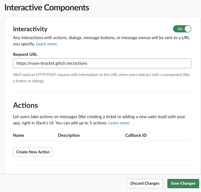 Interactive Component